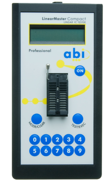 ABI LinearMaster Compact Professional: The Ultimate Hand-Held IC Tester | Electronic Repair Company