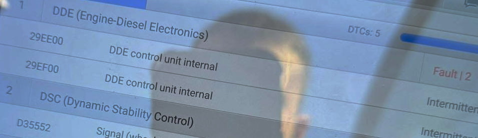 DTC 29EE00 & 29EF00 – What’s Wrong with Your DDE Control Unit?