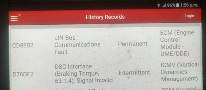 BMW DME MSV90 DTC CD8E02 LIN bus: In-Depth Communication Fault Repair Guide