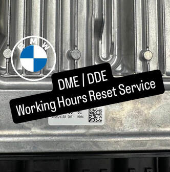 BMW DME/DDE Working Hours Reset Service – Full ECU Compatibility