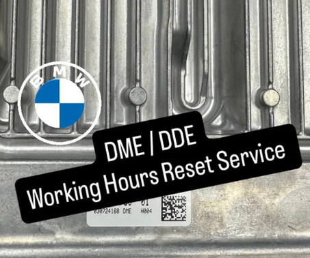 BMW DME/ECU Working Hours Reset & Mileage Reset Service