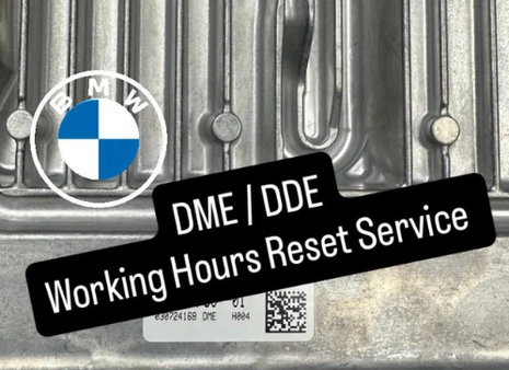 BMW DME/ECU Working Hours Reset Service – for All BMW Models
