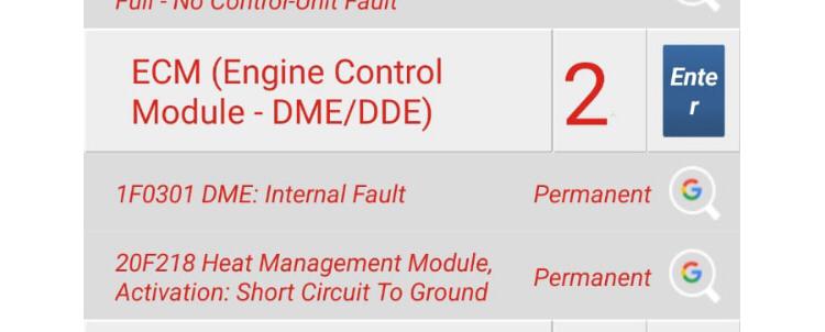 BMW DTC 1F0301: DME Internal Fault – What It Means & How To Fix It