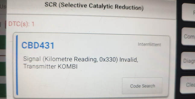 BMW DTC CBD431: Meaning & Solution