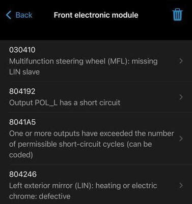 BMW DTCs 30410, 804192, 8041A5, 804246 – What They Mean & How To Fix Them