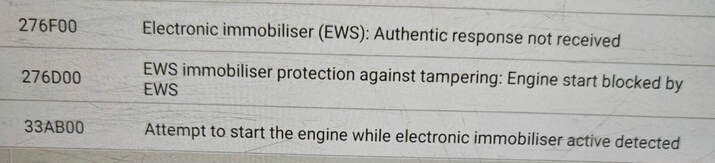 BMW G-Series Error Codes 276F00, 276D00, 33AB00 – What They Mean & How to Fix Them