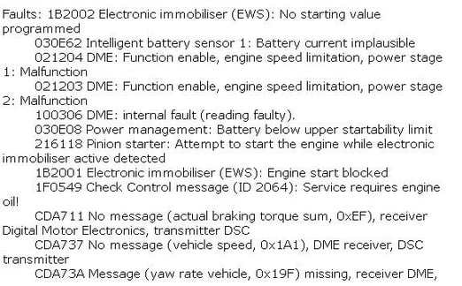 BMW M5 F90 DME MG1CS201 Faults Explained – Complete Diagnostic & Repair Guide