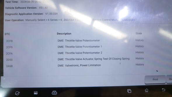 BMW ME9.2 Throttle & Valvetronic DTCs: Your Go-To Repair Guide