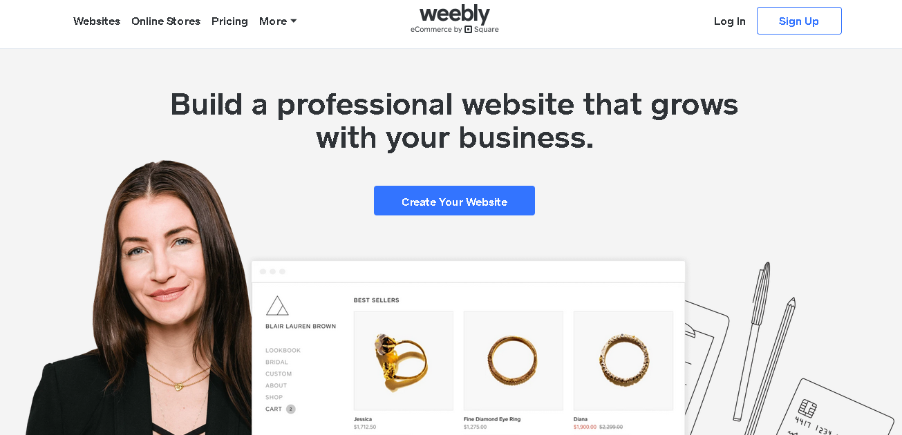 Create an Impressive Business Website with Weebly's Free Website Builder