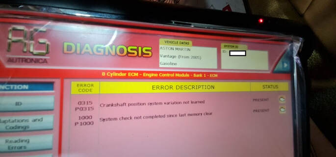 Unlock the Secrets of Aston Martin Vantage ECU - Expert Guide on DTC P0315-P1000 Solutions