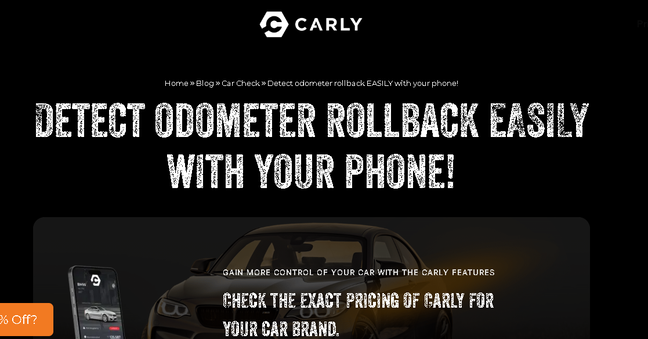 Easy Peasy BMW Mileage Check: Carly BMW's Friendly Guide to Spot Odometer Rollback