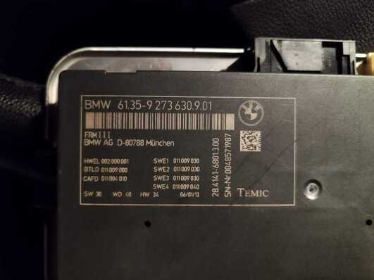 Expert BMW F-Series FRM 6135-9273630901 Repair Service | Electronic Repair