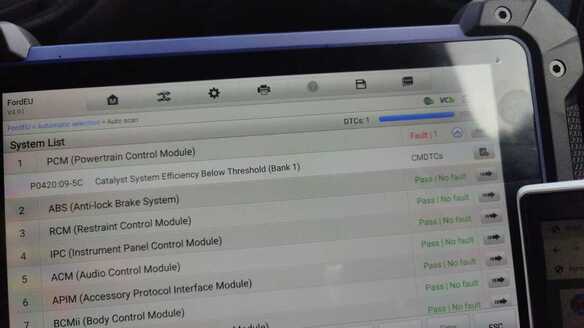 Ford Focus 1.0 Ecoboost ECU MED17.0.1: Lambda & DTC P0420 Off - Premium ECU File Services