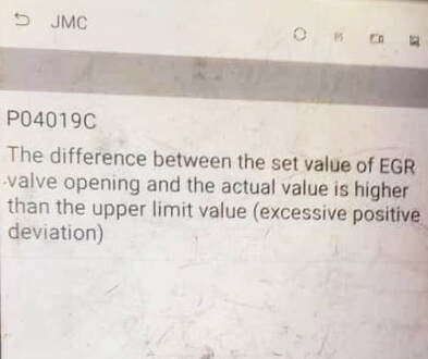 JMC Pickup 2.2 CRDi EDC17C63 – DPF, EGR OFF & DTC P04019C Solution for Auto Workshops