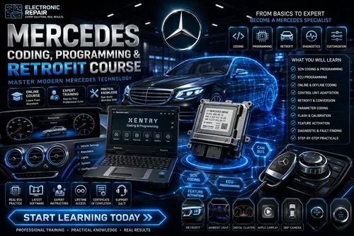Mercedes Coding Programming Retrofit Course
