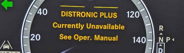 Mercedes-Benz Distronic Plus Inoperative Warning Message Explained