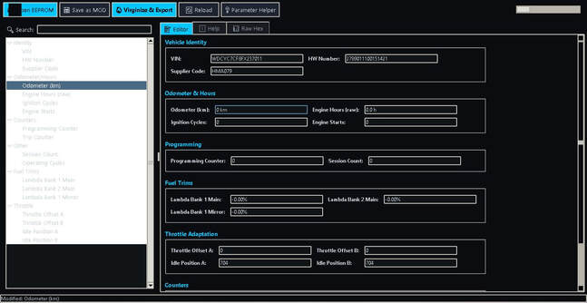 Mercedes MED17.7.3 EEPROM Editor for M157 AMG – Complete Virginize & EEPROM Editing Solution
