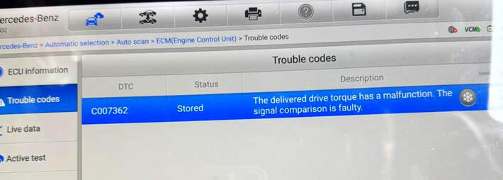 Mercedes CRD3 DTC C007362: What It Means & How to Fix It