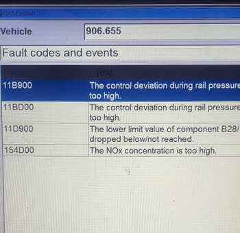 Mercedes Sprinter 3.0D EDC17CP10 DTCs (154D00 11B900 11BD00 11D900 154D00) - Efficient Solutions | Electronic Repair
