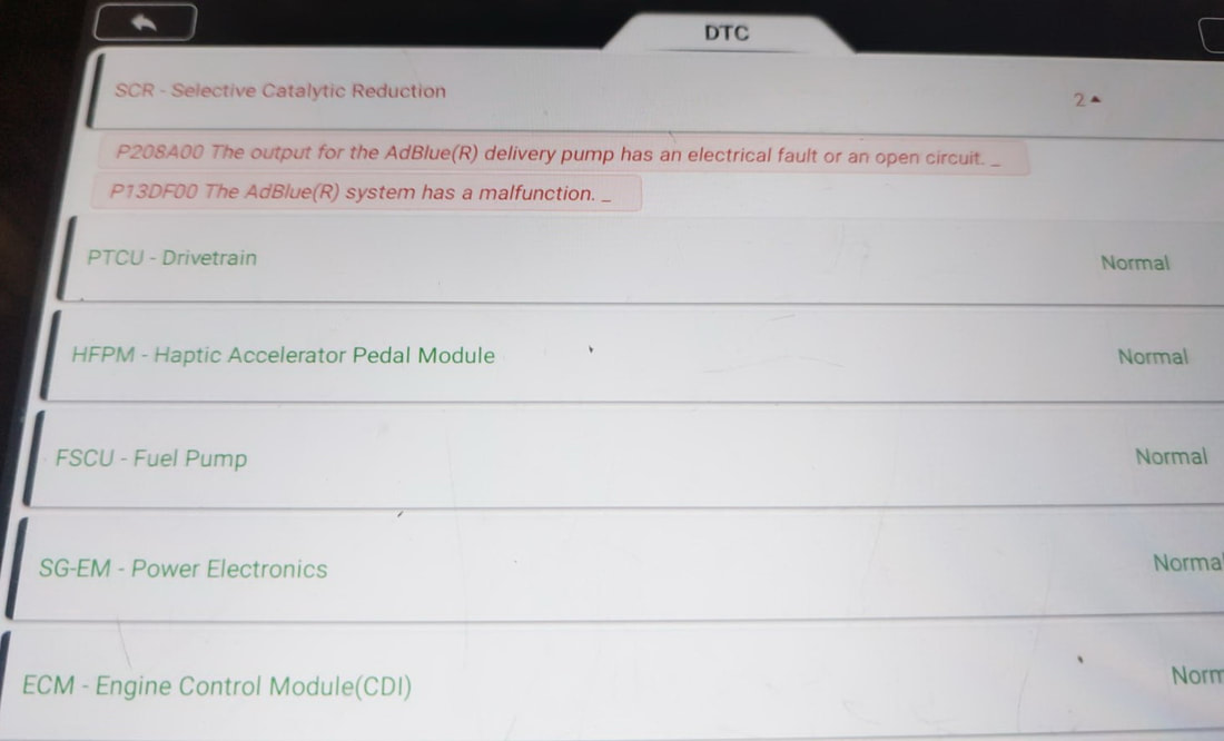 Mercedes AdBlue ECU Module in Mercedes W213: Function, Location & DTC Fixes