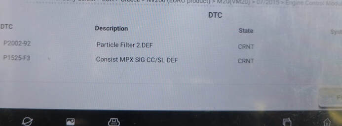 Nissan NV200 – ECU SID305 – DPF & EGR OFF + DTC Fix (P2002, P1525)