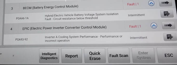 Fixing Range Rover Sport L460 Hybrid DTCs: BECM (P0AA6-1A) & EPIC (P0A93-92)