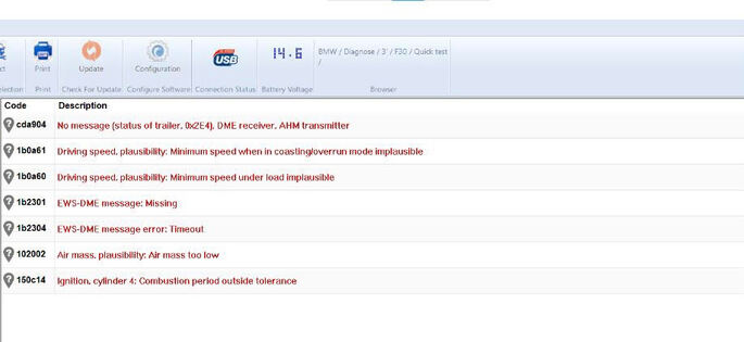 Troubleshooting BMW N20 Engine Common DTC Codes and Solutions DTC 150c14 DTC 102002 DTC 1ba60 DTC 1b0a61.