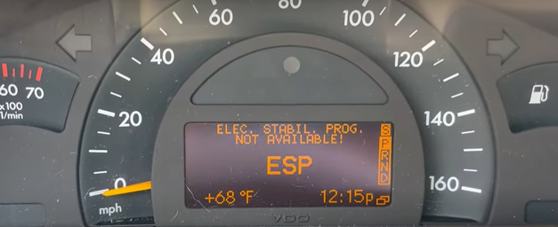 Understanding Mercedes-Benz ESP Malfunction: Troubleshooting and Solutions